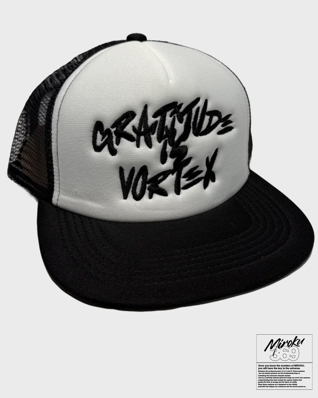 GRATITUDE VORTEX　TRUCKERCAP