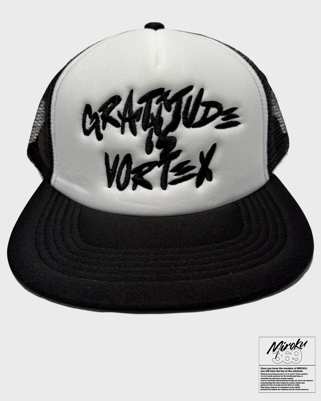 GRATITUDE VORTEX　TRUCKERCAP